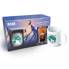 Deals, Discounts & Offers on  - Rage Coffee Combo - Instant Coffee Kit With Free Mug | 100 gms Festive Gift Pack | Combo with Mug | Hot or Cold Coffee | Premium Arabica Coffee beans (Sparky Orange with Mug, 100g)