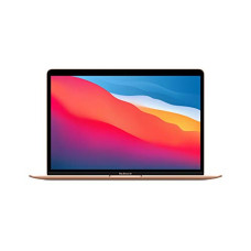 Deals, Discounts & Offers on Laptops - [ICICI Credit Card EMI ] Apple MacBook Air Laptop M1 chip, 13.3-inch/33.74 cm Retina Display, 8GB RAM, 256GB SSD Storage, Backlit Keyboard, FaceTime HD Camera, Touch ID. Works with iPhone/iPad; Gold