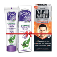 Deals and Offers on - Fair and Handsome Radiance Cream 100g & Boroplus Antiseptic Cream, 120ml Deals, Discounts & Offers on - Fair and Handsome Radiance Cream 100g & Boroplus Antiseptic Cream, 120ml
