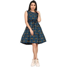 Deals and Offers on - Tozluk LadyWomen A-line Dark Green Dress Deals, Discounts & Offers on - Tozluk LadyWomen A-line Dark Green Dress