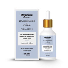 Deals, Discounts & Offers on  - Rejusure Niacinamide 10% + Zinc 1% Face Serum - Blemish | Acne Care |Oil Balancing | Skin Refining- 30 ml
