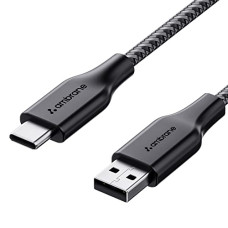 Deals, Discounts & Offers on  - Ambrane Unbreakable 60W / 3A Fast Charging 1.5m Braided Type C Cable
