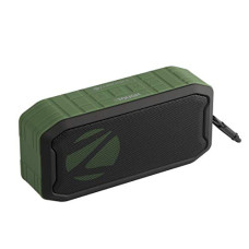 Deals, Discounts & Offers on Electronics - ZEBRONICS Zeb-Tough Wireless Bluetooth 8W Rugged Finish Portable Speaker with Supporting USB, SD Card, AUX, FM, IPX7 Waterproof, TWS & Call Function