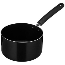 Deals and Offers on Cookware - Amazon Brand - Solimo Non-Stick Aluminium Saucepan with 2-Way Non-Stick Coating (16 cm, 2mm thickness) Deals, Discounts & Offers on Cookware - Amazon Brand - Solimo Non-Stick Aluminium Saucepan with 2-Way Non-Stick Coating (16 cm, 2mm thickness)