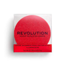 Deals, Discounts & Offers on Beauty Care - Makeup Revolution Precious Stone Loose Highlighter Ruby Crush, Ruby, 5 g