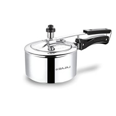 Deals and Offers on Cookware - Bajaj New Shakti ILPC 2L Aluminium Pressure Cooker Deals, Discounts & Offers on Cookware - Bajaj New Shakti ILPC 2L Aluminium Pressure Cooker