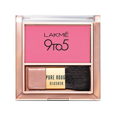 Deals, Discounts & Offers on Beauty Care - Lakme 9 To 5 Pure Rouge Blusher, Pretty Pink, 6 g