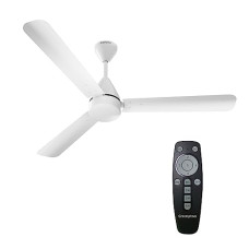 Deals and Offers on - Crompton Energion Hyperjet 1200mm BLDC Ceiling Fan with Remote Control | High Air Delivery | Energy Saving | 2 Year Warranty | Opal White Deals, Discounts & Offers on - Crompton Energion Hyperjet 1200mm BLDC Ceiling Fan with Remote Control | High Air Delivery | Energy Saving | 2 Year Warranty | Opal White
