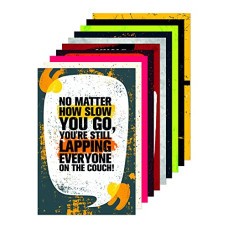 Deals and Offers on - Printelligent Quote and motivational poster set of 10 size (45 cm x 30 cm) (F) Deals, Discounts & Offers on - Printelligent Quote and motivational poster set of 10 size (45 cm x 30 cm) (F)