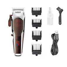 Deals and Offers on - VGR V-189 Digital Display Cordless Hair Clippers Electric Hair Cutter Machine Kit Rechargeable Wireless Hair Grooming Trimmers Set,Rechargeable Li-Ion Battery 2200Mah 180 Minutes Runtime,Maroon, Men Deals, Discounts & Offers on - VGR V-189 Digital Display Cordless Hair Clippers Electric Hair Cutter Machine Kit Rechargeable Wireless Hair Grooming Trimmers Set,Rechargeable Li-Ion Battery 2200Mah 180 Minutes Runtime,Maroon, Men