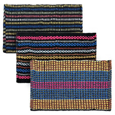 Deals, Discounts & Offers on  - Story@Home Traditional Style Eco Series Cotton Blend 3 Piece Door Mat (16 inch x24 inch, Multicolor)