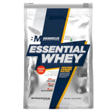 Deals, Discounts & Offers on  - Bigmuscles Nutrition Essential Whey Protein [1Kg,Double Rich Chocolate] |24g Protein per serving with Digestive Enzymes, Vitamin & Minerals, No Added Sugar | Improved Strength,Muscle Building