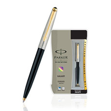 Deals, Discounts & Offers on  - Parker Galaxy Standard GT Ball Pen | Body Color - Black | Ink Color - Blue