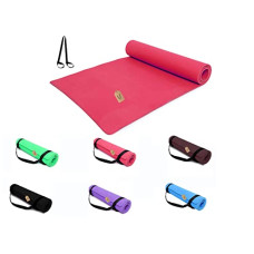 Deals and Offers on - URBA Yoga Mat For Gym Workout and Yoga Exercise with Carry Strap 6mm Thickness, Anti-Slip Yoga Mat Deals, Discounts & Offers on - URBA Yoga Mat For Gym Workout and Yoga Exercise with Carry Strap 6mm Thickness, Anti-Slip Yoga Mat