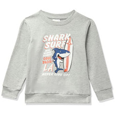 Deals and Offers on - MINITATU Boys Cotton Crew Neck Sweatshirt Deals, Discounts & Offers on - MINITATU Boys Cotton Crew Neck Sweatshirt