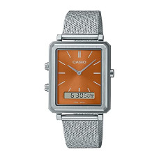 Deals, Discounts & Offers on Men - Casio Enticer Men Analog-Digital Brown Dial Watch-MTP-B205M-5EDF