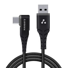 Deals and Offers on - Ambrane Type C Mobile Charging Cable 3A Fast Charging, 1.5m L Shaped Braided Cable, 480Mbps Data Transfer Deals, Discounts & Offers on - Ambrane Type C Mobile Charging Cable 3A Fast Charging, 1.5m L Shaped Braided Cable, 480Mbps Data Transfer