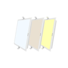 Deals, Discounts & Offers on  - Polycab 15W Scintillate 3-in-1 Color Changing LED Panel Light, Square (Cut Out - 150 mm)