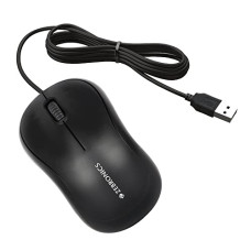 Deals, Discounts & Offers on  - ZEBRONICS Zeb-Comfort Wired USB Mouse, 3-Button, 1000 DPI Optical Sensor, Plug & Play,