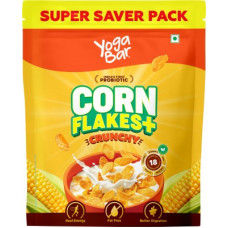 Deals, Discounts & Offers on Food and Health - Yogabar Cornflakes Original Healthy Crunchy Breakfast cereals with Probiotics 850g Pouch(850 g)