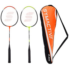 Deals and Offers on - Amazon Brand - Symactive Badminton Racquet Set Deals, Discounts & Offers on - Amazon Brand - Symactive Badminton Racquet Set