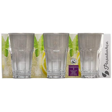 Deals and Offers on - Pasabache Casablanca Tumbler Set, 290ml, 3-Pieces, Transparent Deals, Discounts & Offers on - Pasabache Casablanca Tumbler Set, 290ml, 3-Pieces, Transparent
