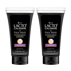 Deals, Discounts & Offers on Beauty Care - Lacto Calamine Charcoal Activates Face Wash Aloe Vera & Tea Tree Extract