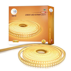 Deals, Discounts & Offers on  - wipro Garnet 5 mtr LED Strip Light|120 LEDs/mtr|Warm White|IP65-Waterproof |Plug & Play Rope Light for Outdoor & Indoor Decoration |Rope Light