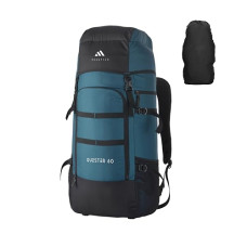 Deals, Discounts & Offers on Backpacks - MOUNTILE 60L Travel Backpack with Water Proof Rain Cover - Camping Hiking Rucksack Trekking Bag - MTL01