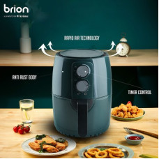 Deals, Discounts & Offers on Personal Care Appliances - BRION BR-Master Green Air Fryer(3.5 L)
