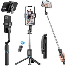 Deals, Discounts & Offers on Mobile Accessories - Hold up HOLD UP Selfie Stick, Reinforced Stable Selfie Stick Tripod Portable Compatible with iPhone, Android Smartphone Cable Selfie Stick(Black, Remote Included)