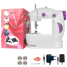 Deals and Offers on - UNFLUIR Mini Sewing Machine Tailoring Machine | Hand Sewing Machine, foot pedal, adapter, White (Only Sewing Machine) Deals, Discounts & Offers on - UNFLUIR Mini Sewing Machine Tailoring Machine | Hand Sewing Machine, foot pedal, adapter, White (Only Sewing Machine)