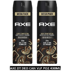 Deals and Offers on - AXE Dark Temptation Long Lasting For Men (Pack of 2) Body Spray - For Men(215 ml, Pack of 2) Deals, Discounts & Offers on - AXE Dark Temptation Long Lasting For Men (Pack of 2) Body Spray - For Men(215 ml, Pack of 2)