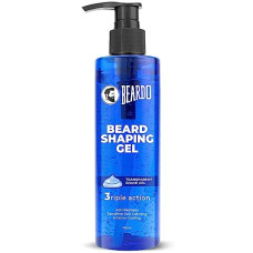 Deals, Discounts & Offers on Health & Personal Care - Beardo Beard Shaping Gel, 200ml | 3riple Action Transparent Shaving Gel