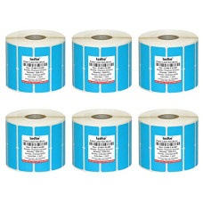 Deals and Offers on - Tudko 38 mm X 25 mm (Blue) Chromo Barcode Paper Labels, 4000 Labels in Roll, Print with Carbon Ribbon, Set of 6 Roll, Self Adhesive Paper Label Roll Deals, Discounts & Offers on - Tudko 38 mm X 25 mm (Blue) Chromo Barcode Paper Labels, 4000 Labels in Roll, Print with Carbon Ribbon, Set of 6 Roll, Self Adhesive Paper Label Roll