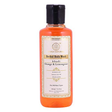Deals, Discounts & Offers on  - Khadi Herbal Orange and Lemongrass Body Wash, 210ml