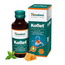 Deals, Discounts & Offers on  - Himalaya Koflet Syrup|100 ml| Relief from cough, sore throat | Non-drowsy Formula| Made With Herbs | Contains 25% Honey*