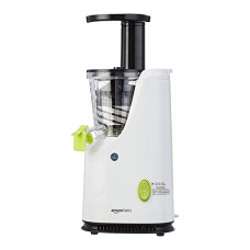 Deals, Discounts & Offers on  - AmazonBasics Slow Juicer, 64 Rotation Per Minute, 200 W Energy Efficient Motor, 500 ml Juice Jar, White