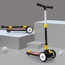 Deals, Discounts & Offers on  - NHR Smart Kick Scooter for Kids, 3 Adjustable Height Scooter, Foldable & Attractive PVC Wheels with Rare Brakes