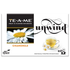 Deals and Offers on - TE-A-ME Unwind Pure Chamomile | Herbal Infusion Tea | Chamomile Flowers | Subtle & Flowery | Light & Gentle Taste | Stress-Relief | 100% Caffeine Free So Good Sleep, 20 Herbal Tea Bags Deals, Discounts & Offers on - TE-A-ME Unwind Pure Chamomile | Herbal Infusion Tea | Chamomile Flowers | Subtle & Flowery | Light & Gentle Taste | Stress-Relief | 100% Caffeine Free So Good Sleep, 20 Herbal Tea Bags