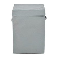 Deals and Offers on - Rusabl Laundry Basket: Non woven- 75L - Grey Deals, Discounts & Offers on - Rusabl Laundry Basket: Non woven- 75L - Grey