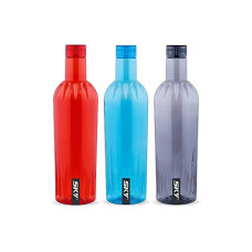 Deals and Offers on - Attro Sky Crown Unbreakable PET Fridge Water Bottle,Set Of 3,1000 ml,Assorted Deals, Discounts & Offers on - Attro Sky Crown Unbreakable PET Fridge Water Bottle,Set Of 3,1000 ml,Assorted