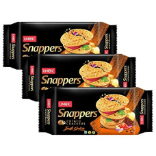 Deals, Discounts & Offers on  - UNIBIC FOODS Snappers Potato Crackers - Indi Spice- 300gm
