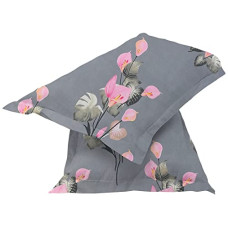 Deals and Offers on - BSB HOME 180 TC Premium Cotton Pillow Covers | Regular Pillow Cases | Set of 2 Pieces Pillow Covers only King Size (Pink & Grey, 20 x 30 Inches) Deals, Discounts & Offers on - BSB HOME 180 TC Premium Cotton Pillow Covers | Regular Pillow Cases | Set of 2 Pieces Pillow Covers only King Size (Pink & Grey, 20 x 30 Inches)