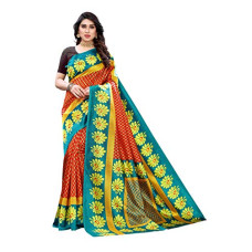 Deals, Discounts & Offers on Women - Tarshika Womens Art Silk Saree With Blouse Piece (ART SILK SAREE_Free Size)