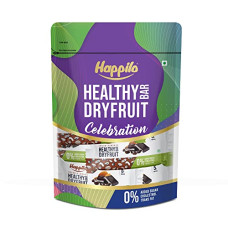 Deals, Discounts & Offers on  - Happilo Celebration Choco Almonds Healthy Dry Fruit Energy Bar (35gx6), Healthy Snack, High in Protein Nuts, No Added Sugar, Vegan, Tasty as a Desert, No Preservatives For Energy, Fitness & Immunity