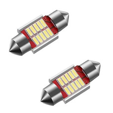 Deals, Discounts & Offers on  - Allextreme EX31SDW 10 LED Universal Car Interior Super Bright Roof Light Reading Dome Bulb Lamp with Festoon Holder (5W, White, 2 PCS)