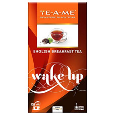 Deals, Discounts & Offers on  - TE-A-ME Wake Up English Breakfast Black Tea, 25 Tea Bags | Premium Black Tea with Rich Flavour