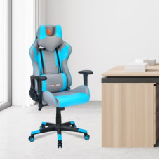 Deals, Discounts & Offers on Entertainment - Fyrebird by Nilkamal Athena Ergonomic Gaming Chair with Adjustable Seat | Arms | Headrest Gaming Chair(Blue)