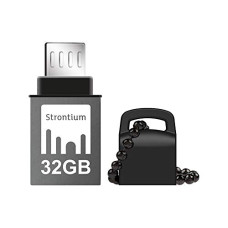 Deals and Offers on - Strontium Nitro SR32GBBOTG2Z 32GB USB OTG Pen Drive (Black) Deals, Discounts & Offers on - Strontium Nitro SR32GBBOTG2Z 32GB USB OTG Pen Drive (Black)
